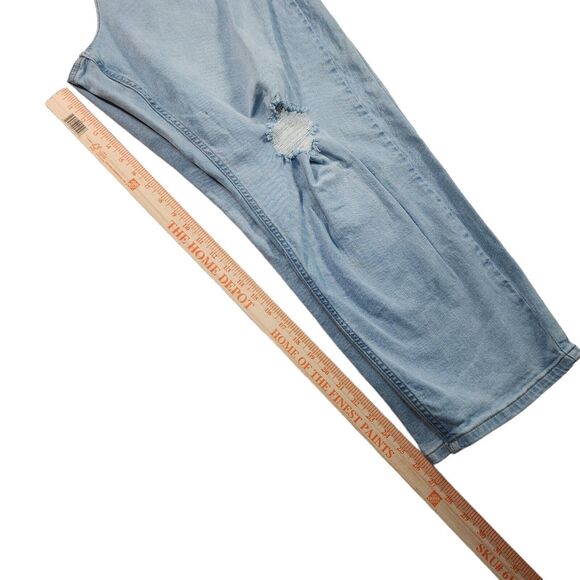 CALVIN KLEIN Jeans High Rise Straight Womens Plus Size 20W Distressed - Picture 7 of 7